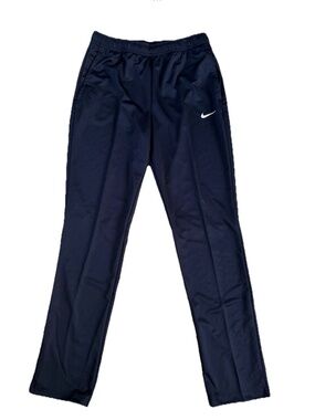 Nike Dri-Fit Pants Navy Womens Athletic Tennis Workout Gym Basketball L Tall